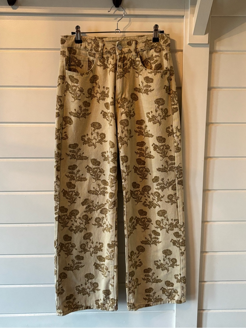 Womens Cider Small/size 4 pattern Jeans
